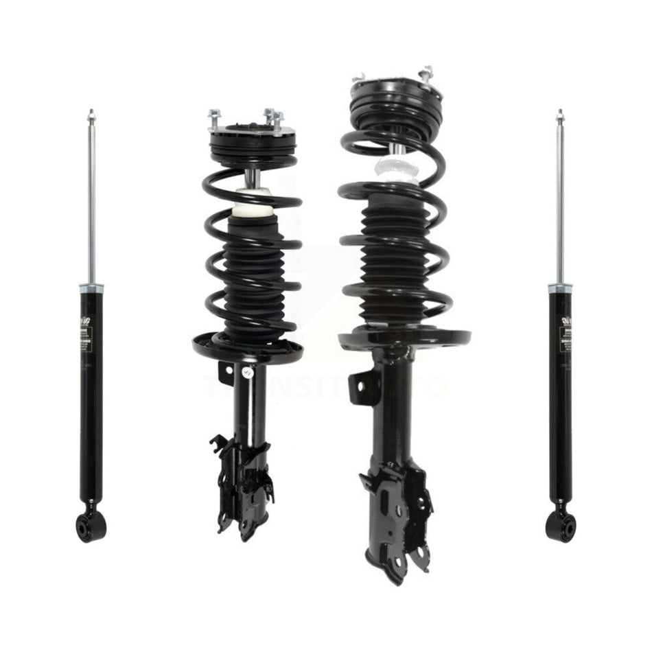 Front Rear Complete Shocks Strut And Coil Spring Mount Assemblies Kit For Ford Fiesta K78M-100517