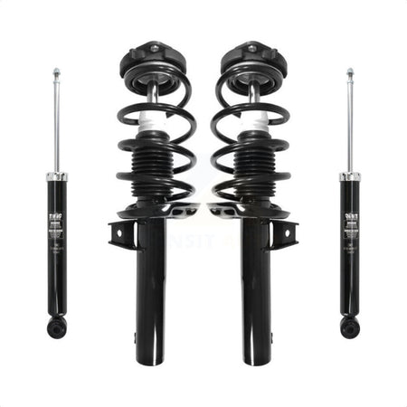 Front Rear Shock Strut Coil Spring Kit For 2007-2016 Volkswagen Eos With 55mm Body K78M-100524