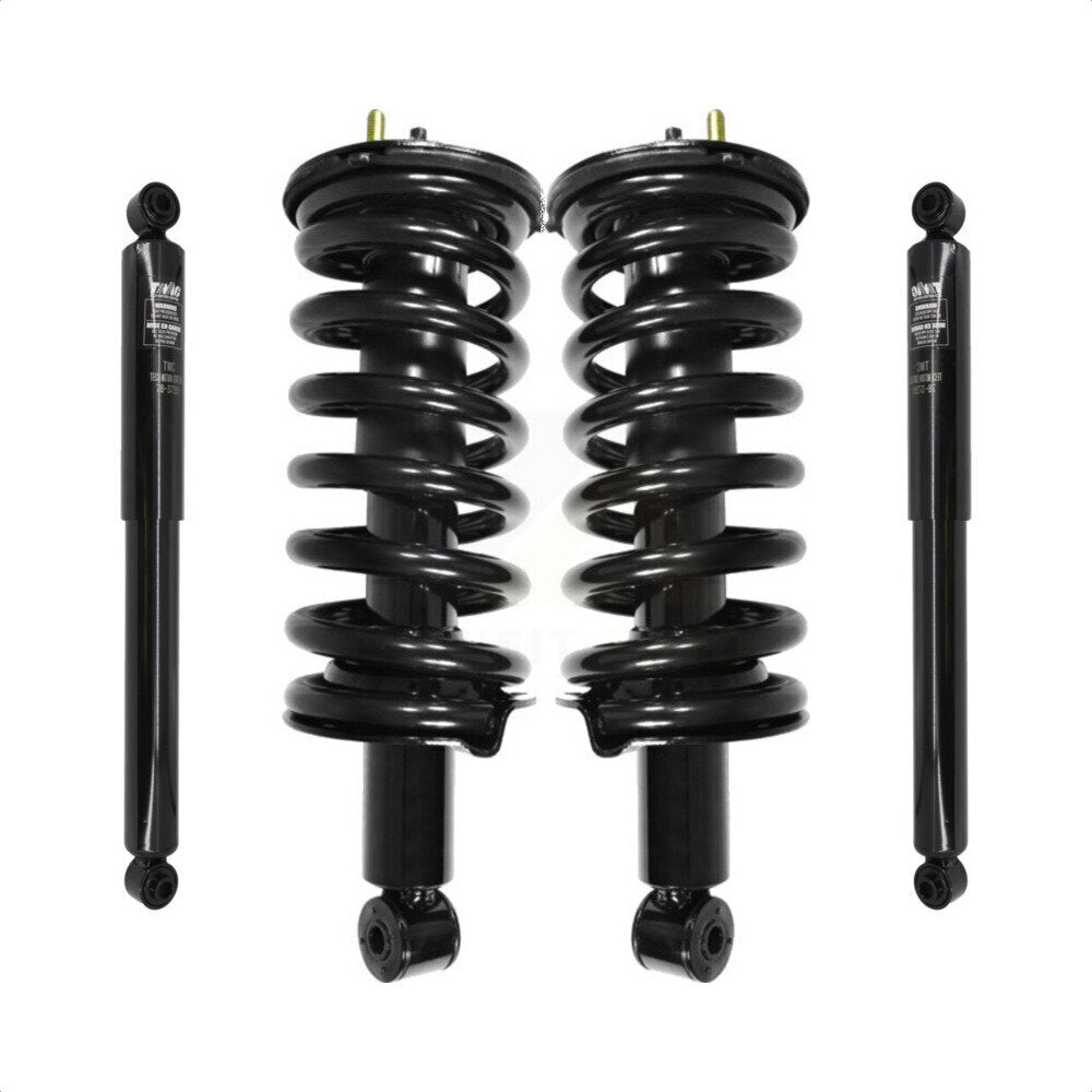 Front Rear Complete Strut And Coil Spring Kit For Nissan TITAN Excludes Wheel Drive K78M-100525