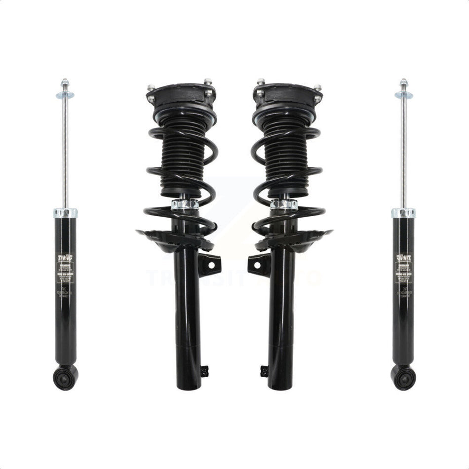 Front Rear Complete Shocks Strut Coil Spring Kit For Volkswagen Golf SportWagen Audi A3 K78M-100527