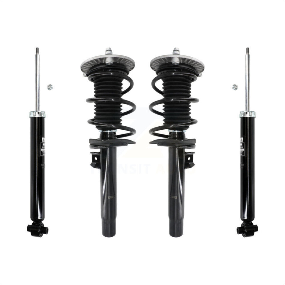 Front Rear Complete Shocks Strut & Coil Spring Kit For 2013-2015 BMW 320i F30 body code K78M-100528