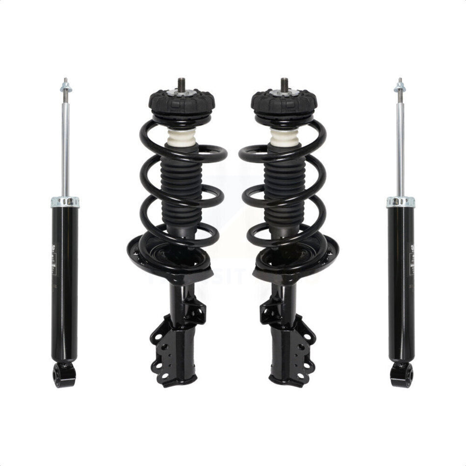 Front Rear Strut & Spring Kit For Cadillac SRX Without Electronic Adjustable Suspension K78M-100529