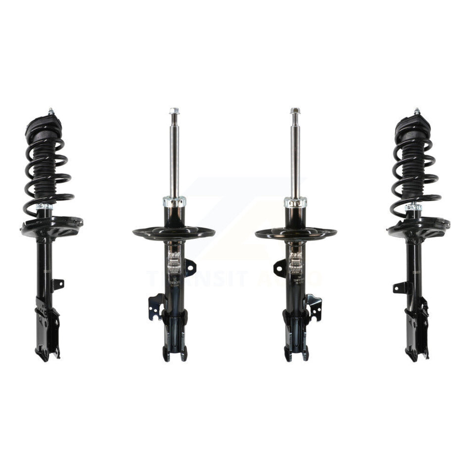 Front Rear Strut Spring Kit For 2011-2013 Toyota Highlander FWD Excludes All Wheel Drive K78M-100534
