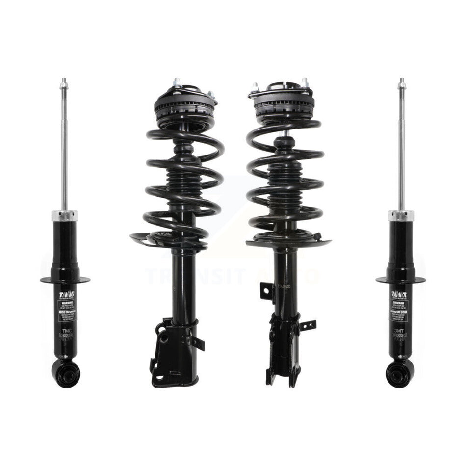 Front Rear Complete Shocks Strut And Coil Spring Mount Assemblies Kit For Dodge Journey K78M-100539