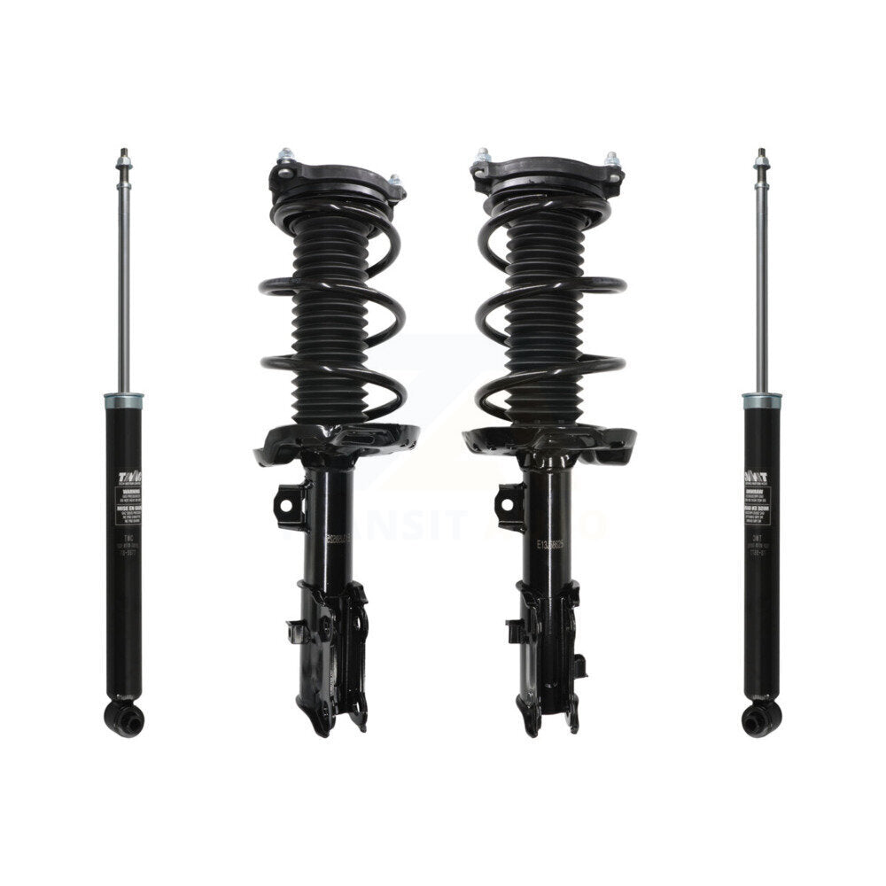 Front Rear Complete Shocks Strut & Coil Spring Kit For 2020-2022 Kia Forte GT with 1.6L K78M-100545