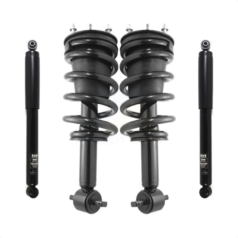 Front Rear Strut Coil Spring Kit For GMC Sierra 1500 Chevrolet Silverado LD Limited 4WD K78M-100552