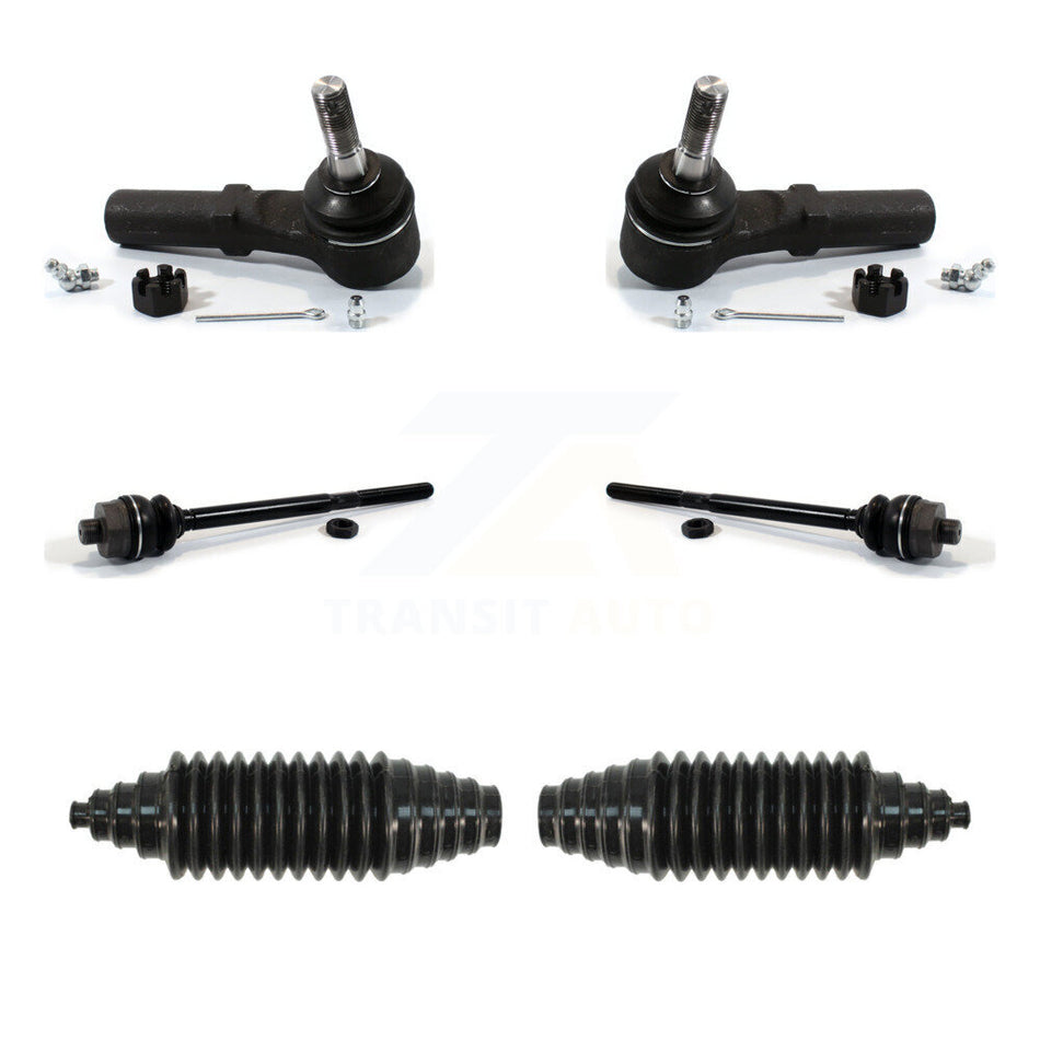 Front Tie Rod End And Boots Kit For Chevrolet Silverado 2500 HD GMC Sierra 3500 Hummer H2 Classic 1500 Suburban Yukon XL Avalanche K7B-100002