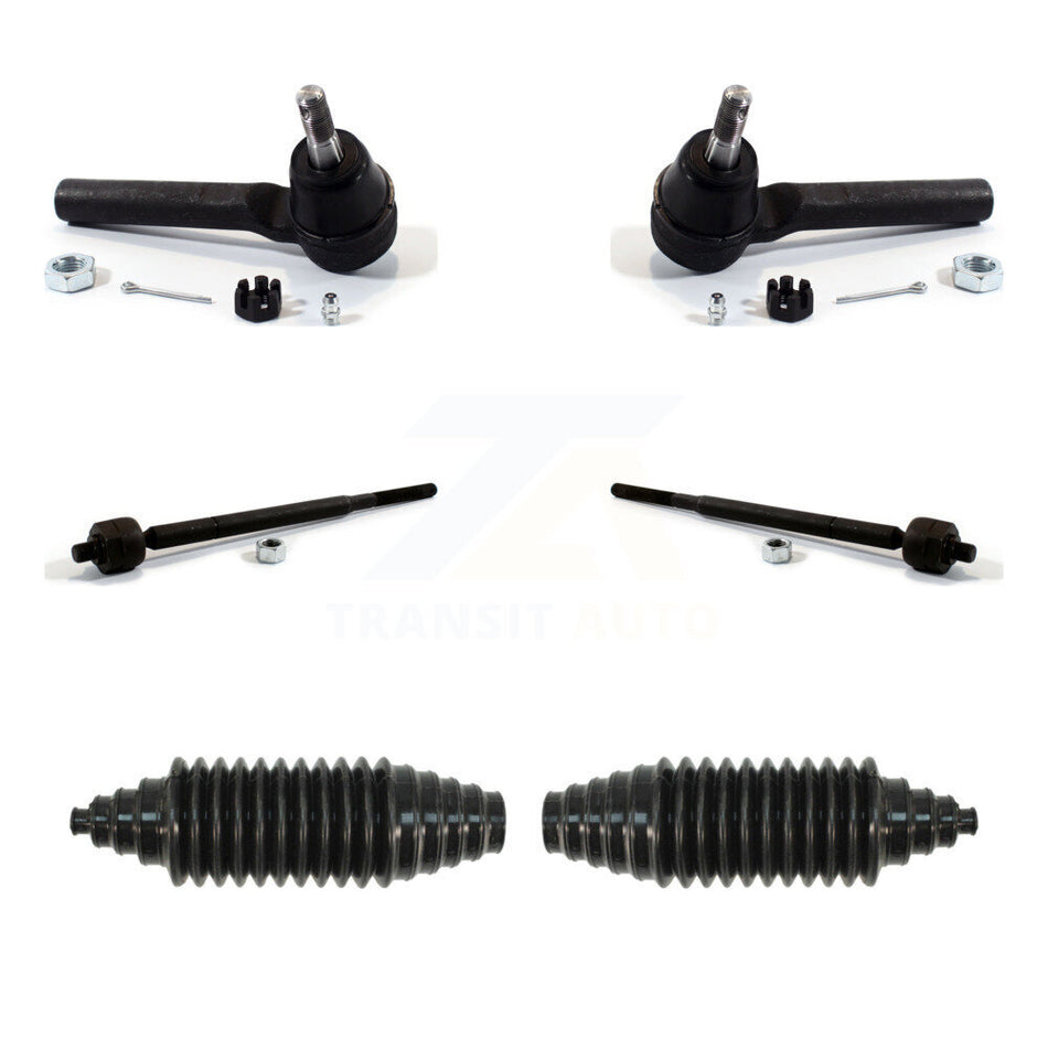 Front Tie Rod End And Boots Kit For 2008-2010 Chrysler Town & Country Dodge Grand Caravan K7B-100004