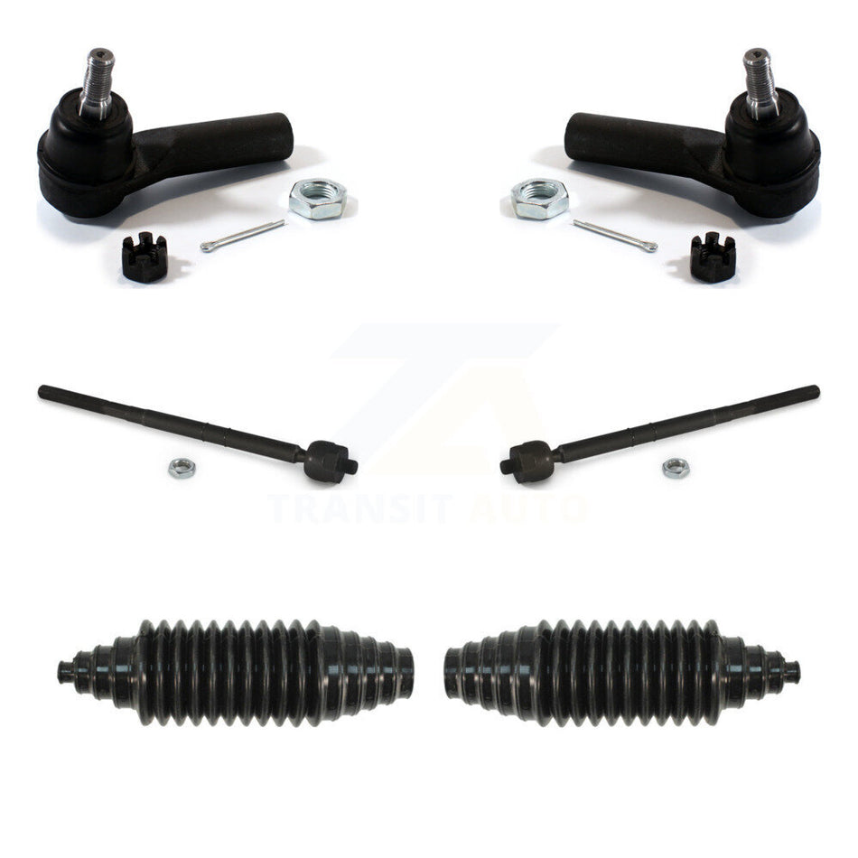 Front Tie Rod End And Boots Kit For 2008-2009 Mazda Tribute With 16mm Diameter Thread At Outer K7B-100031