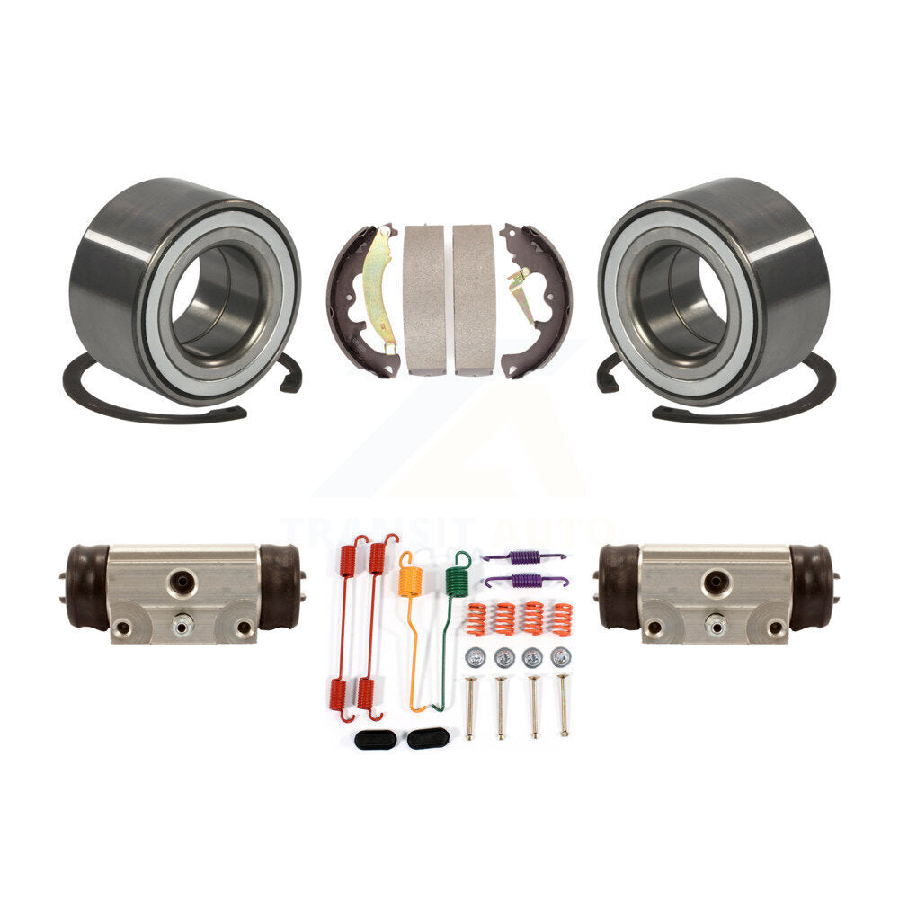 Rear Wheel Cylinders And Drum Shoes Hardware Bearing Kit For Ford Escape Mazda Tribute K7D-101511