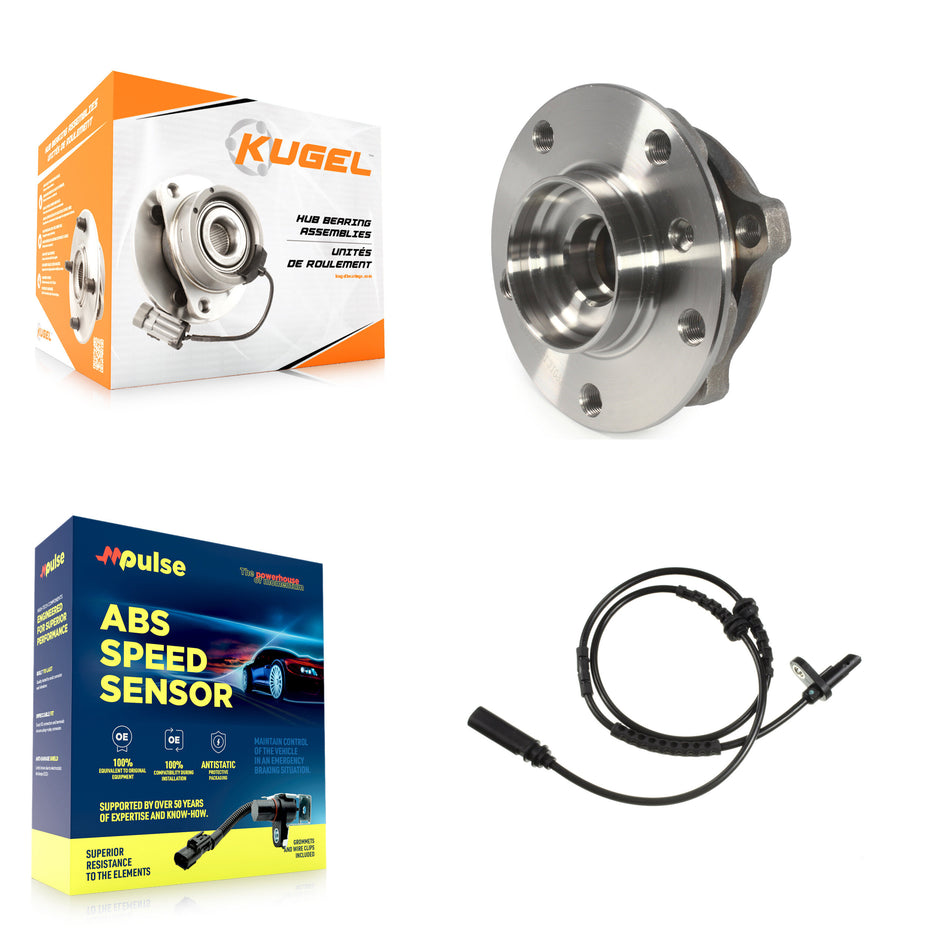 Front Wheel Hub Bearing Sensor Kit For BMW 528i xDrive 535i 750i 535d 650i 750Li Gran GT K7S-100042