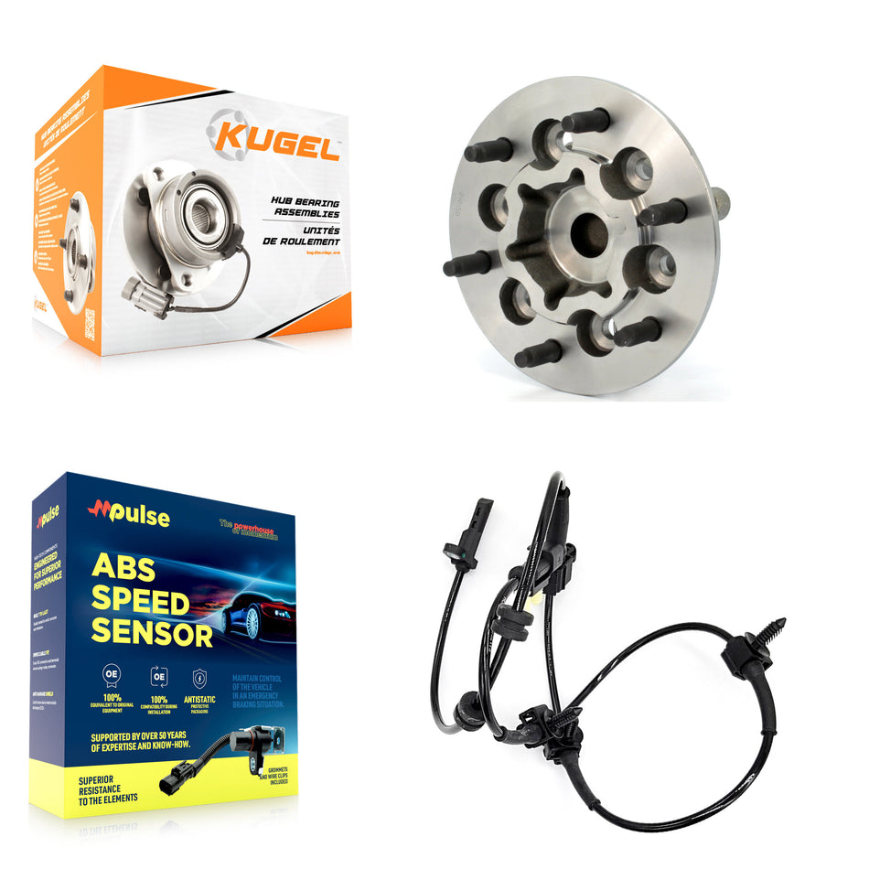Front Wheel Hub Bearing And ABS Sensor Kit For Chevrolet Colorado GMC Canyon K7S-100071