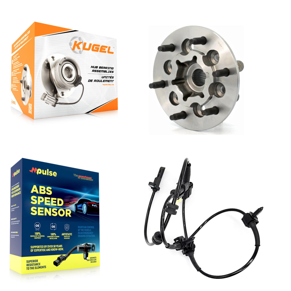 Front Wheel Hub Bearing And ABS Sensor Kit For Chevrolet Colorado GMC Canyon K7S-100073