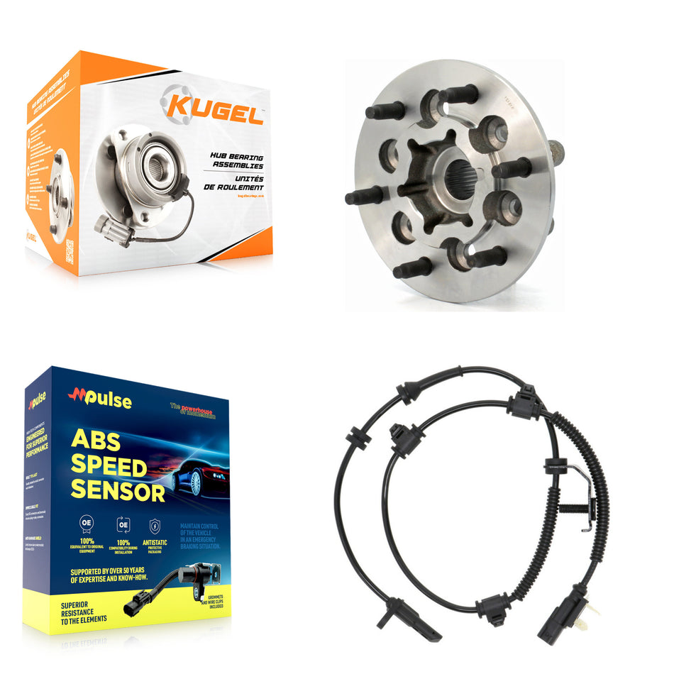 Front Wheel Hub Bearing And ABS Sensor Kit For Chevrolet Colorado GMC Canyon K7S-100074