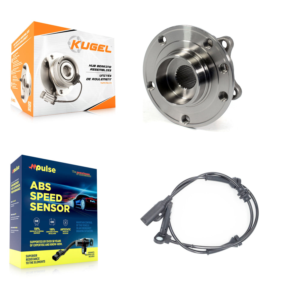 Front Wheel Hub Bearing And ABS Sensor Kit For Dodge Dart K7S-100214
