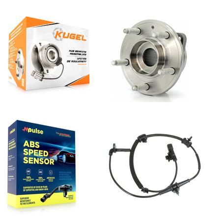 Front Wheel Hub Bearing & Sensor Kit For Buick Verano Chevrolet Orlando Volt with Harness K7S-100216