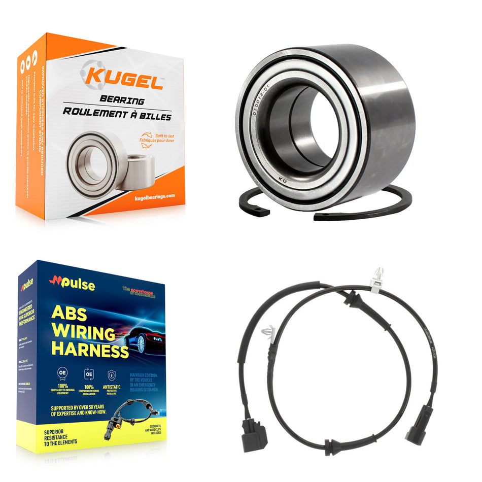 Front Wheel Bearing And ABS Sensor Kit For Mazda 3 K7S-100250