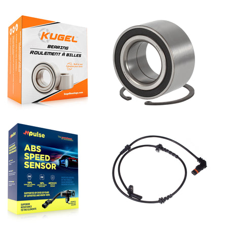 Front Wheel Bearing And ABS Sensor Kit For 2009 Mercedes-Benz S450 with Harness K7S-100257
