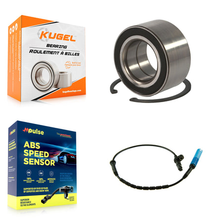 Front Wheel Bearing And ABS Sensor Kit For BMW X5 with Harness K7S-100262