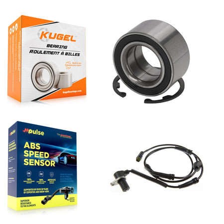 Front Wheel Bearing & Sensor Kit For 02-05 Kia Sedona 3.5L with 4-Wheel ABS Harness K7S-100280