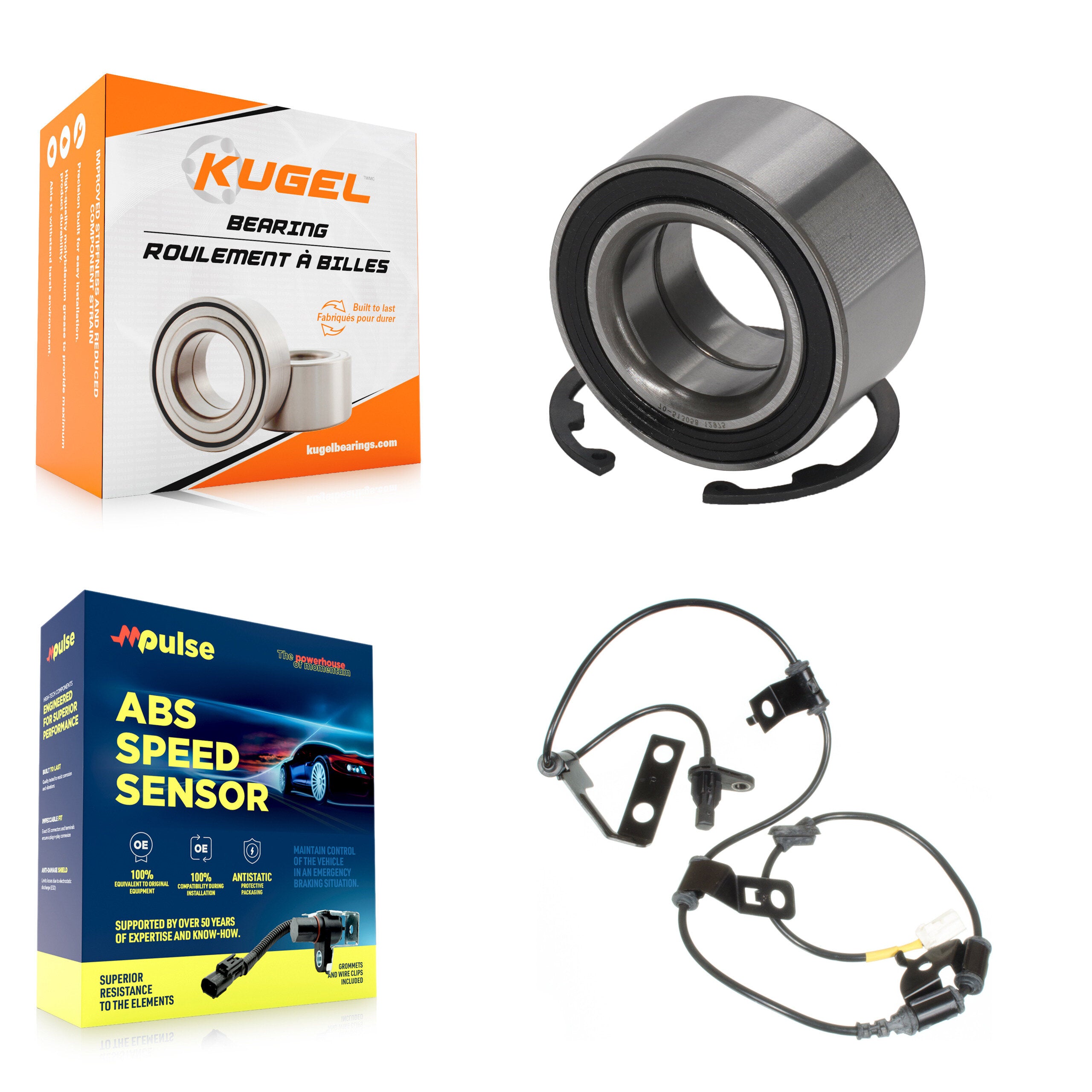 Rear Wheel Bearing And ABS Sensor Kit For Hyundai Tucson Kia Sportage K7S-100325
