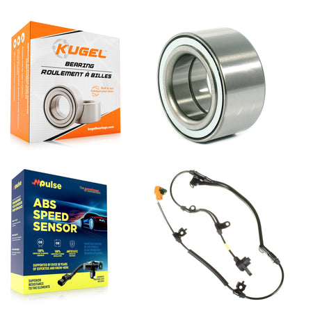 Rear Wheel Bearing Sensor Kit For 2003-2006 Acura MDX 3.5L with 4-Wheel ABS Harness K7S-100337