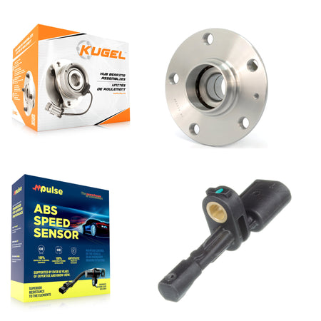 Rear Wheel Hub Bearing And ABS Sensor Kit For Volkswagen Golf SportWagen K7S-100350