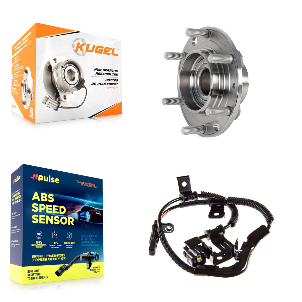 Rear Wheel Hub Bearing And ABS Sensor Kit For Kia Sedona Hyundai Entourage K7S-100378