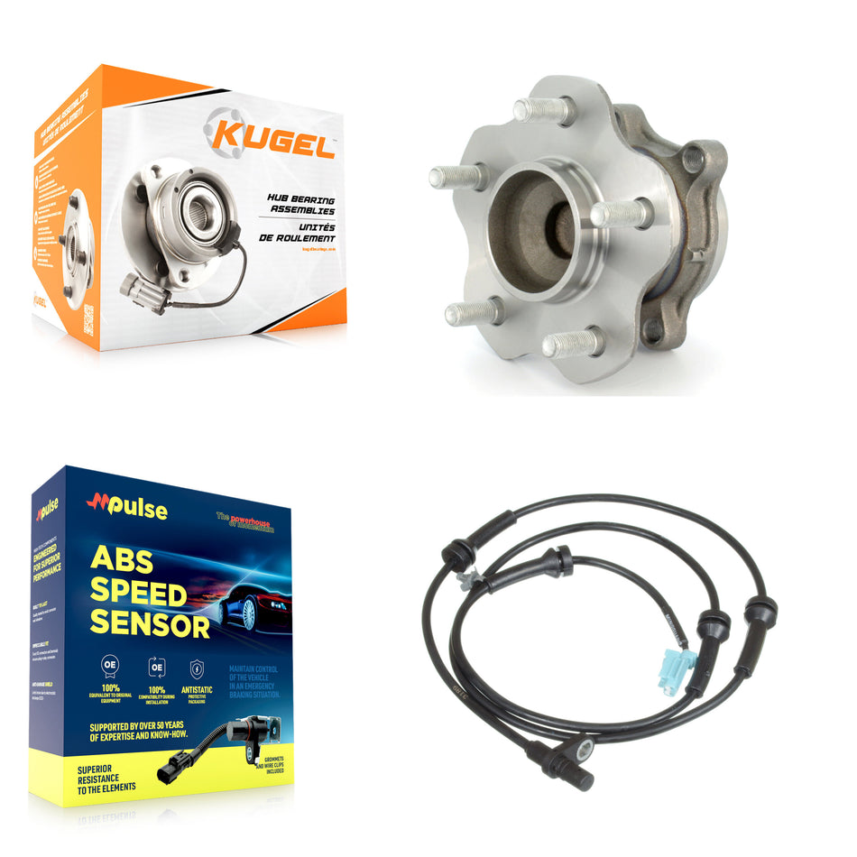 Rear Wheel Hub Bearing And ABS Sensor Kit For Nissan Sentra with Harness K7S-100388