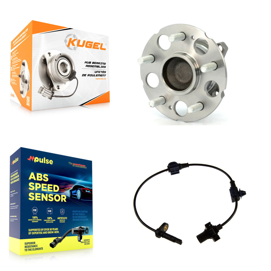 Rear Wheel Hub Bearing & Sensor Kit For 2007-2011 Honda CR-V Built in Japan with Harness K7S-100400