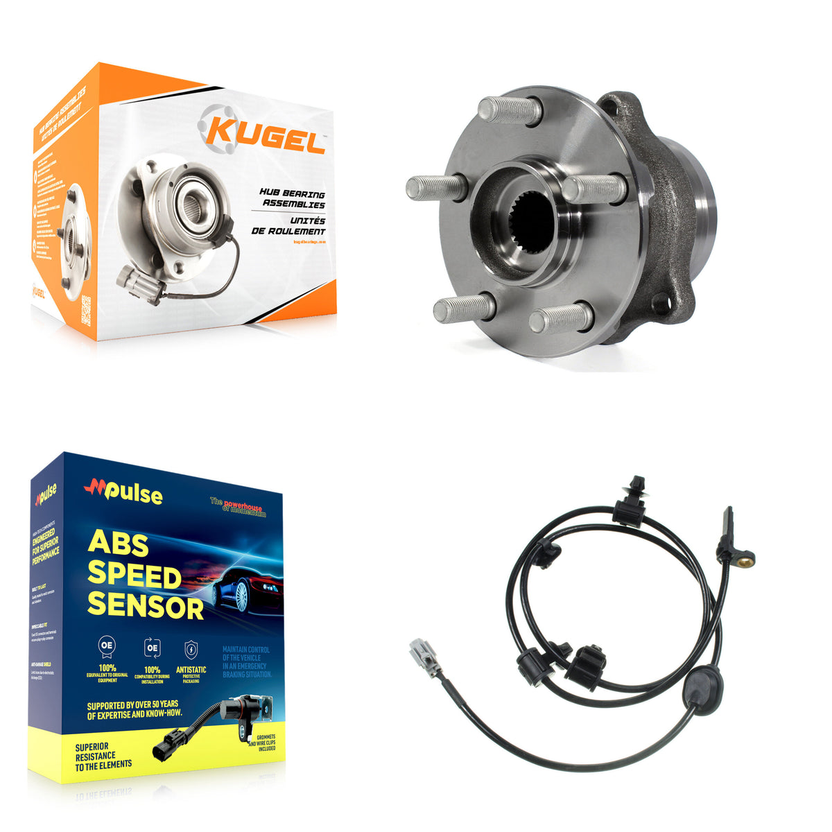 Rear Wheel Hub Bearing And ABS Sensor Kit For Subaru Impreza K7S-100403