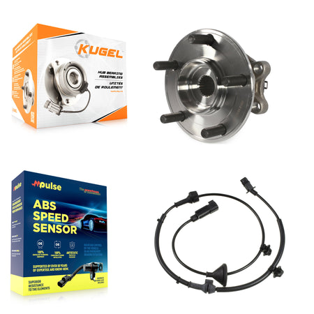 Rear Wheel Hub Bearing Sensor Kit For Mitsubishi Outlander AWD with 2.4L/3.0L 4-Wheel ABS K7S-100411
