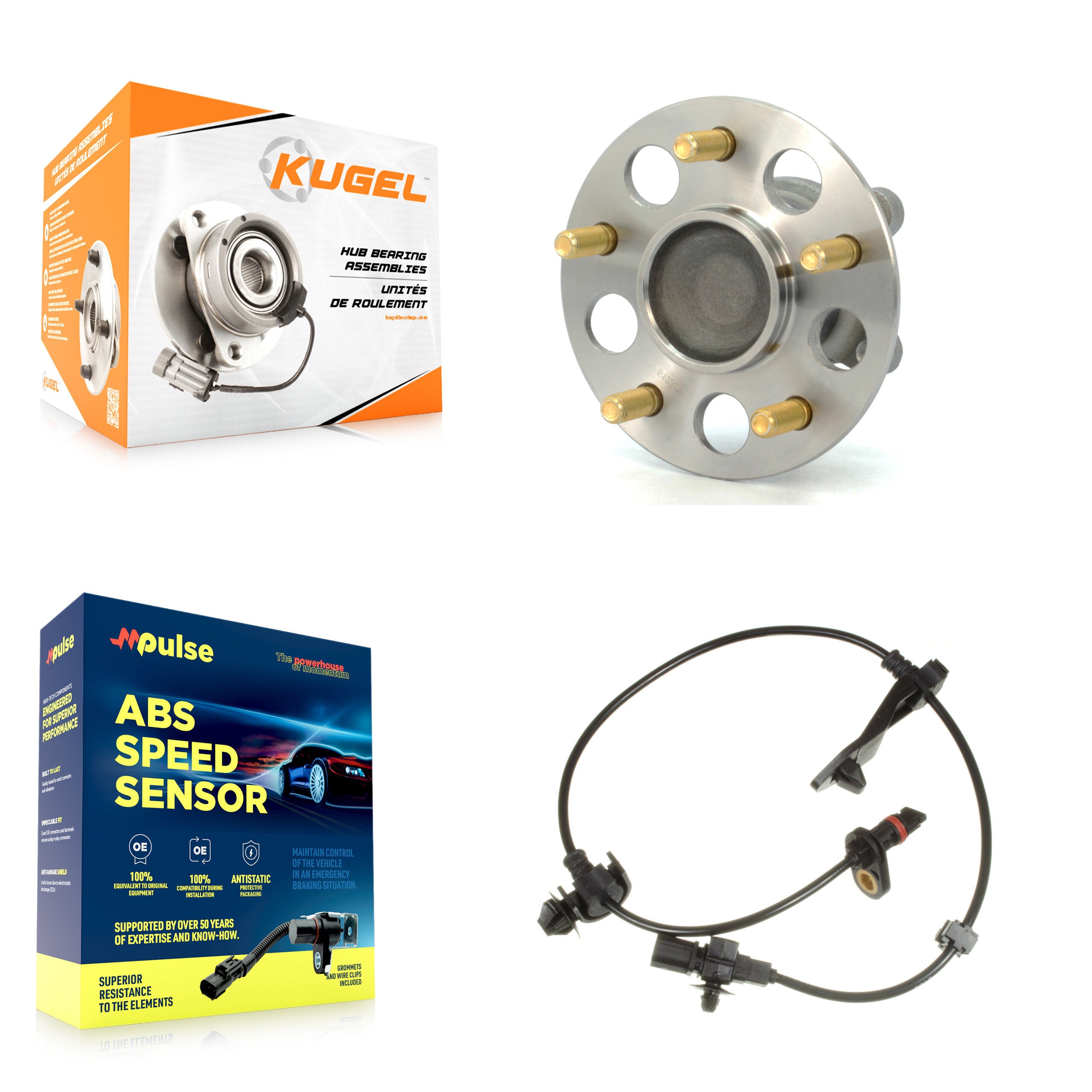 Rear Wheel Hub Bearing And ABS Sensor Kit For Honda Civic K7S-100472