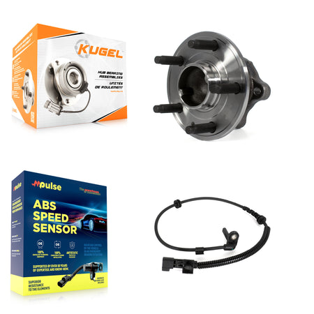 Rear Wheel Hub Bearing And ABS Sensor Kit For Chevrolet Sonic with Harness K7S-100485