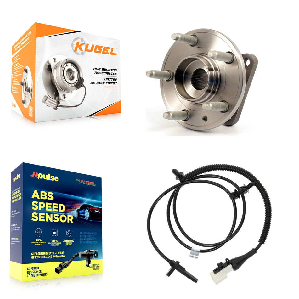 Rear Wheel Hub Bearing Sensor Kit For 2008-2009 Ford Taurus X Mercury Sable with Harness K7S-100499