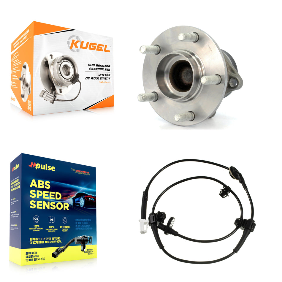 Rear Wheel Hub Bearing And ABS Sensor Kit For Mazda CX-7 with Harness K7S-100536