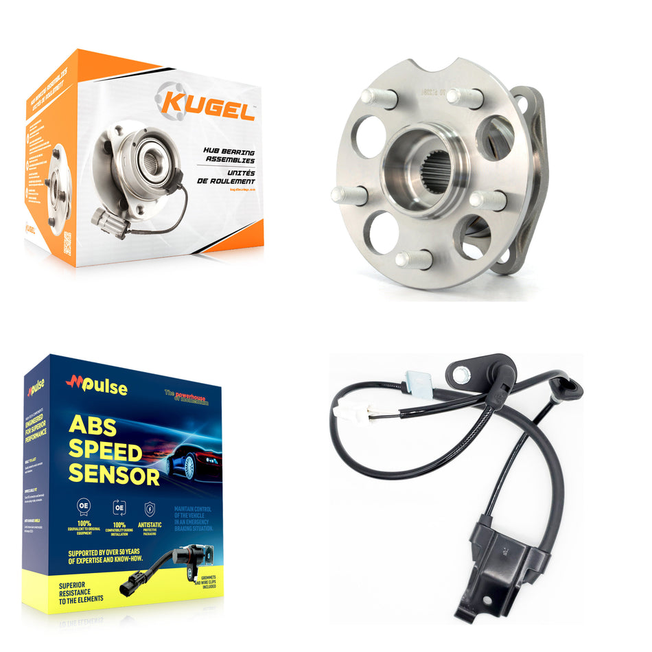 Rear Wheel Hub Bearing And ABS Sensor Kit For Toyota Venza with Harness K7S-100584