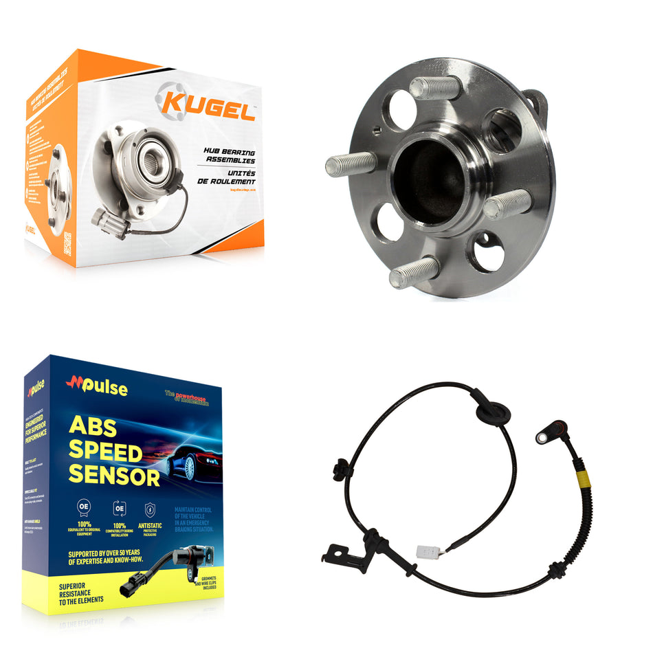 Rear Wheel Hub Bearing And ABS Sensor Kit For Hyundai Accent 1.6L with 4-Wheel K7S-100589