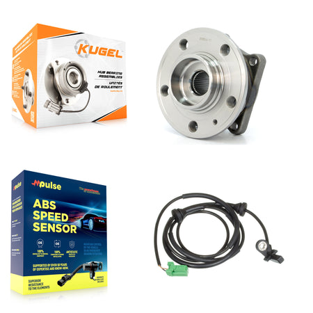 Rear Wheel Hub Bearing And ABS Sensor Kit For Volvo XC90 with Harness K7S-100592