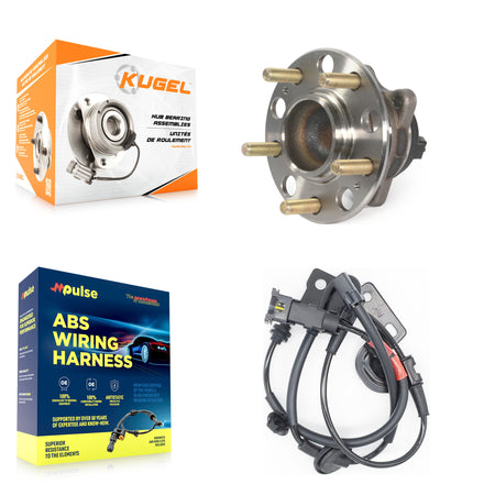 Rear Wheel Hub Bearing And Extra ABS Sensor Kit For Hyundai Sonata Kia Optima K7S-100607