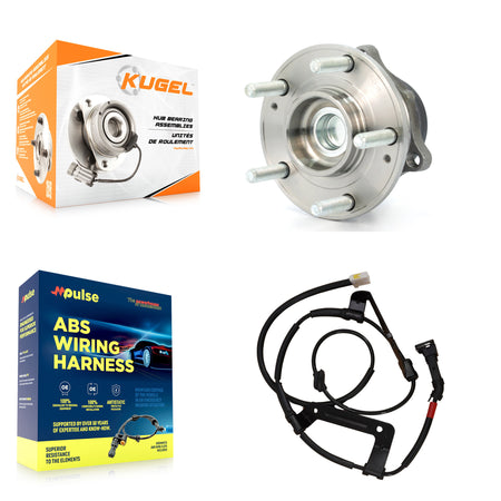 Rear Wheel Hub Bearing And Extra ABS Sensor Kit For Kia Sorento Hyundai Veracruz K7S-100616