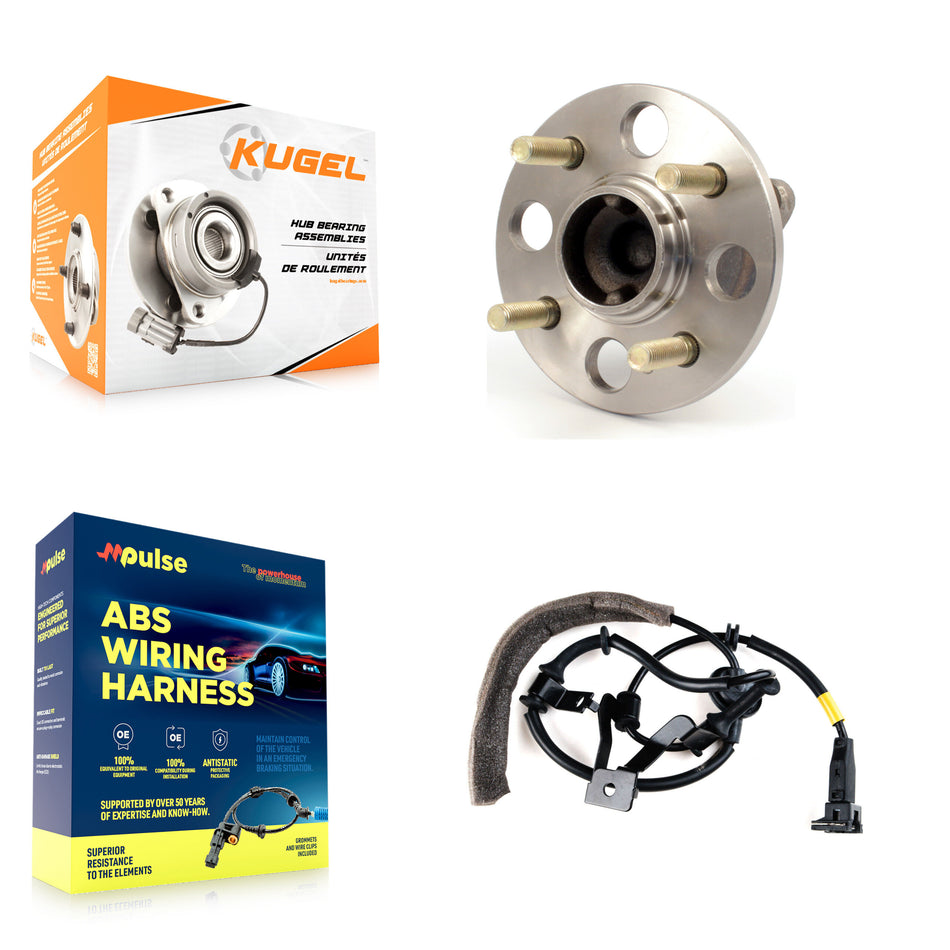Rear Wheel Hub Bearing And ABS Sensor Kit For Hyundai Accent 1.6L with Non-ABS K7S-100626
