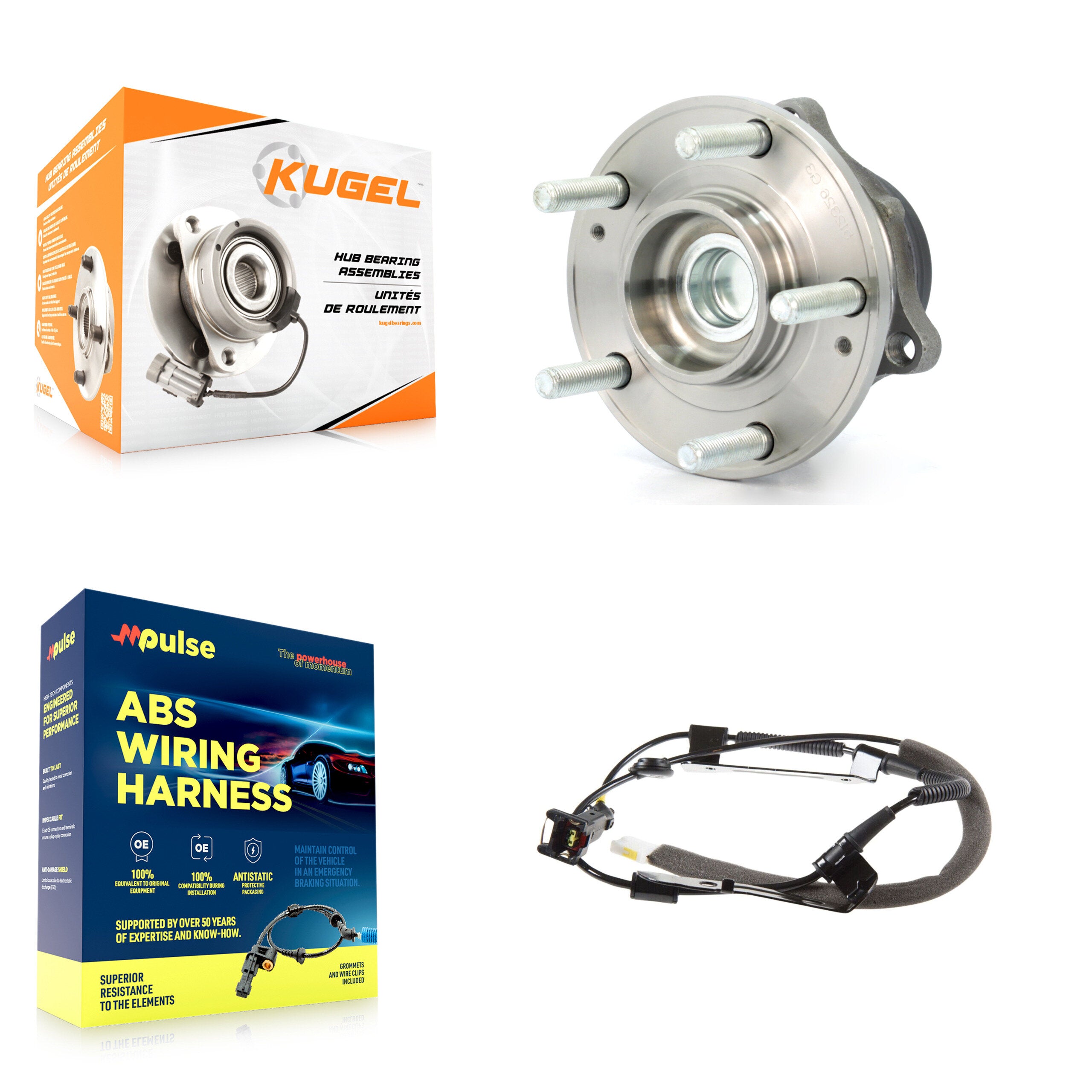 Rear Wheel Hub Bearing And Extra ABS Sensor Kit For Hyundai Santa Fe K7S-100630