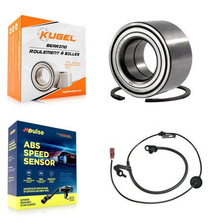 Rear Wheel Bearing ABS Sensor Kit For Ford Fusion Lincoln MKZ Mercury Milan with Harness K7S-100660