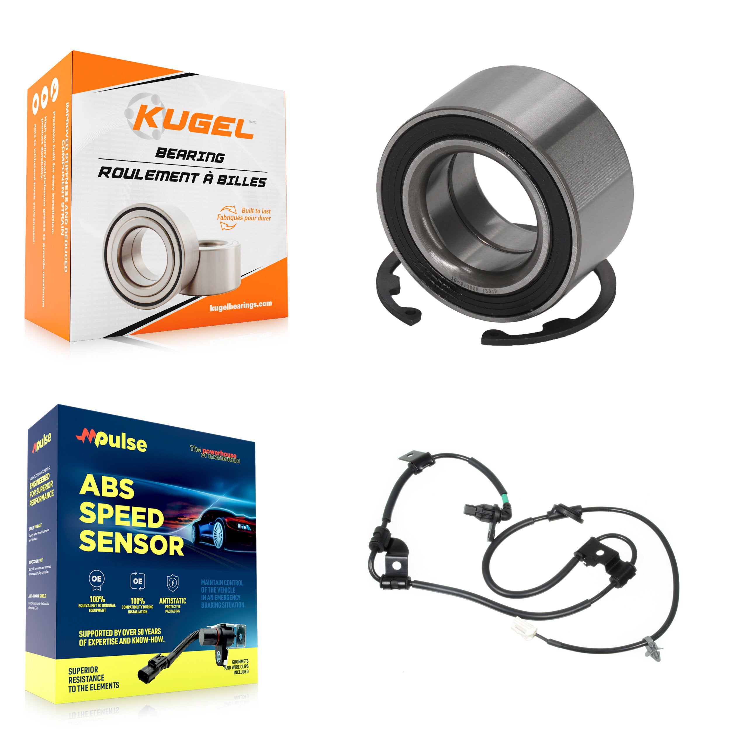 Rear Wheel Bearing And ABS Sensor Kit For Hyundai Tucson Kia Sportage K7S-100663