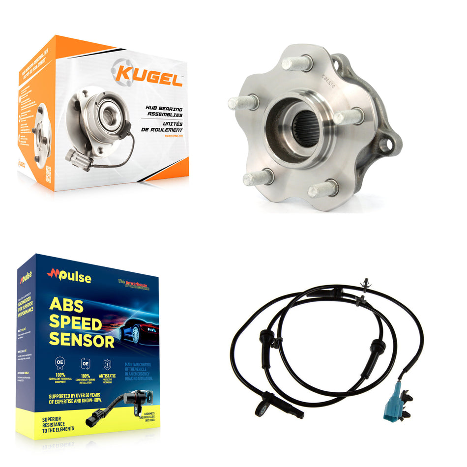 Rear Wheel Hub Bearing And ABS Sensor Kit For Nissan Murano with Harness K7S-100681