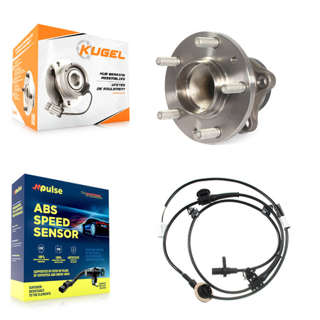 Rear Wheel Hub Bearing And ABS Sensor Kit For Mazda CX-9 with Harness K7S-100689