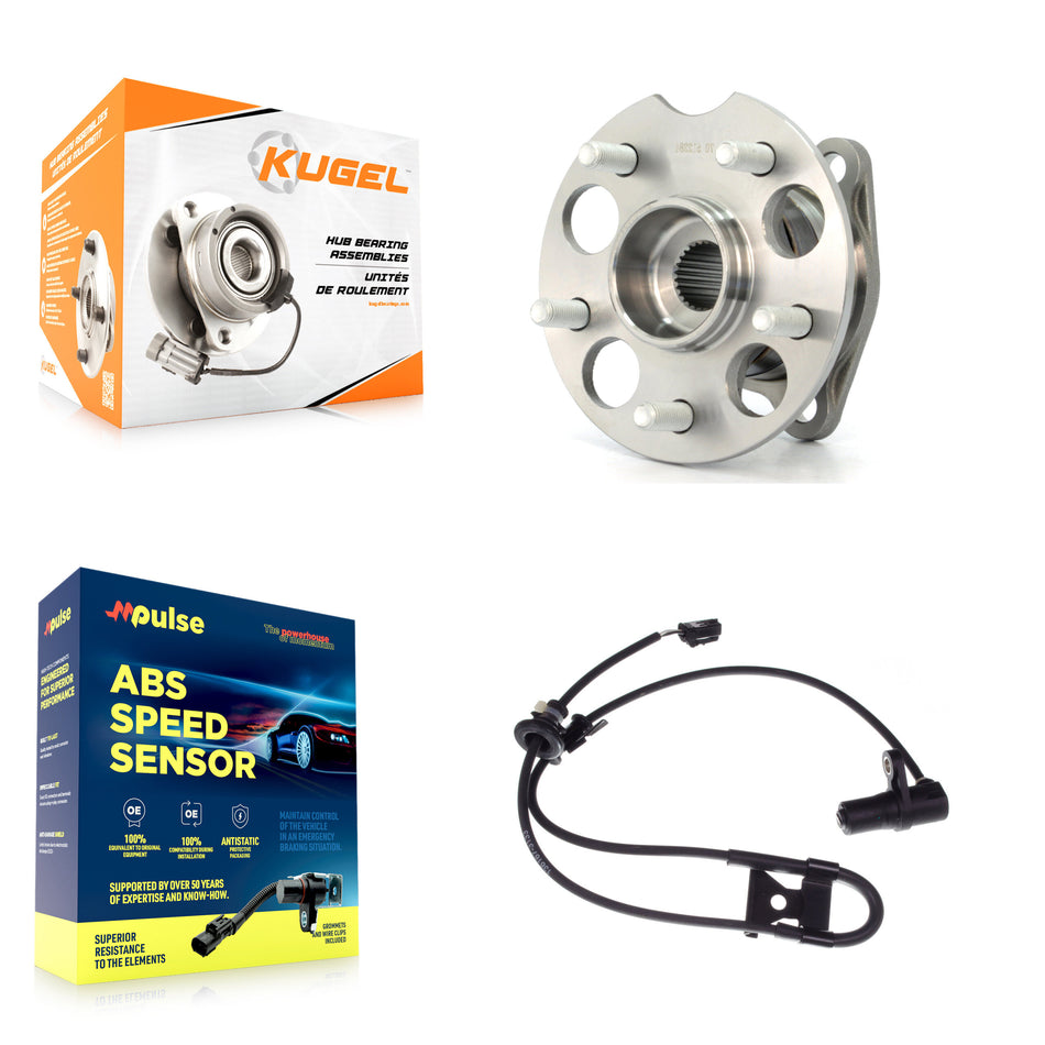 Rear Wheel Hub Bearing And ABS Sensor Kit For Lexus RX350 RX330 Built in US with Harness K7S-100715