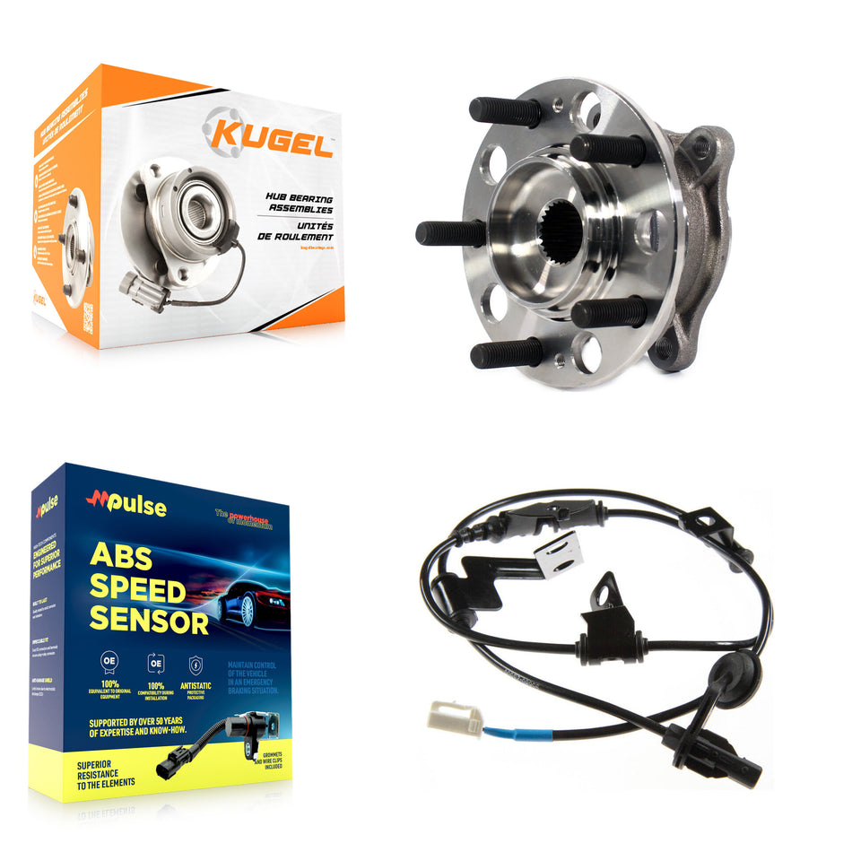 Rear Wheel Hub Bearing & Sensor Kit For 2016 Kia Sportage AWD with 2.4L/2.0L 4-Wheel ABS K7S-100721