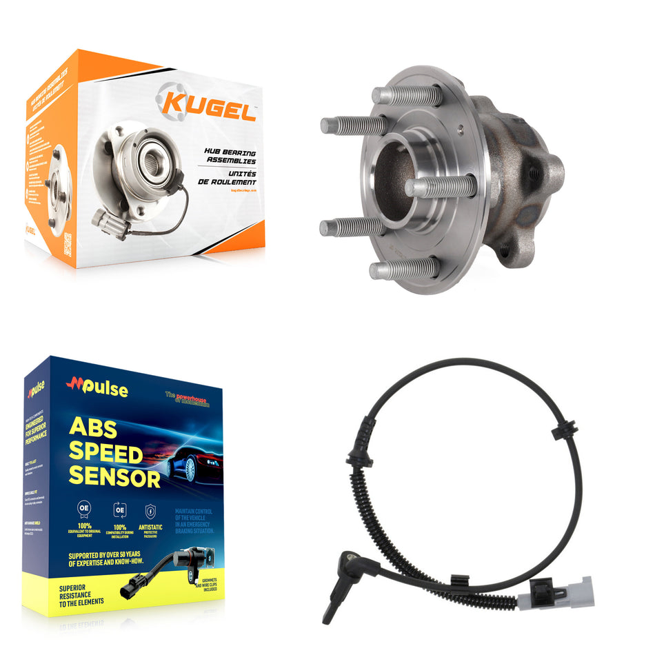 Rear Wheel Hub Bearing And Extra ABS Sensor Kit For Chevrolet Sonic K7S-100728